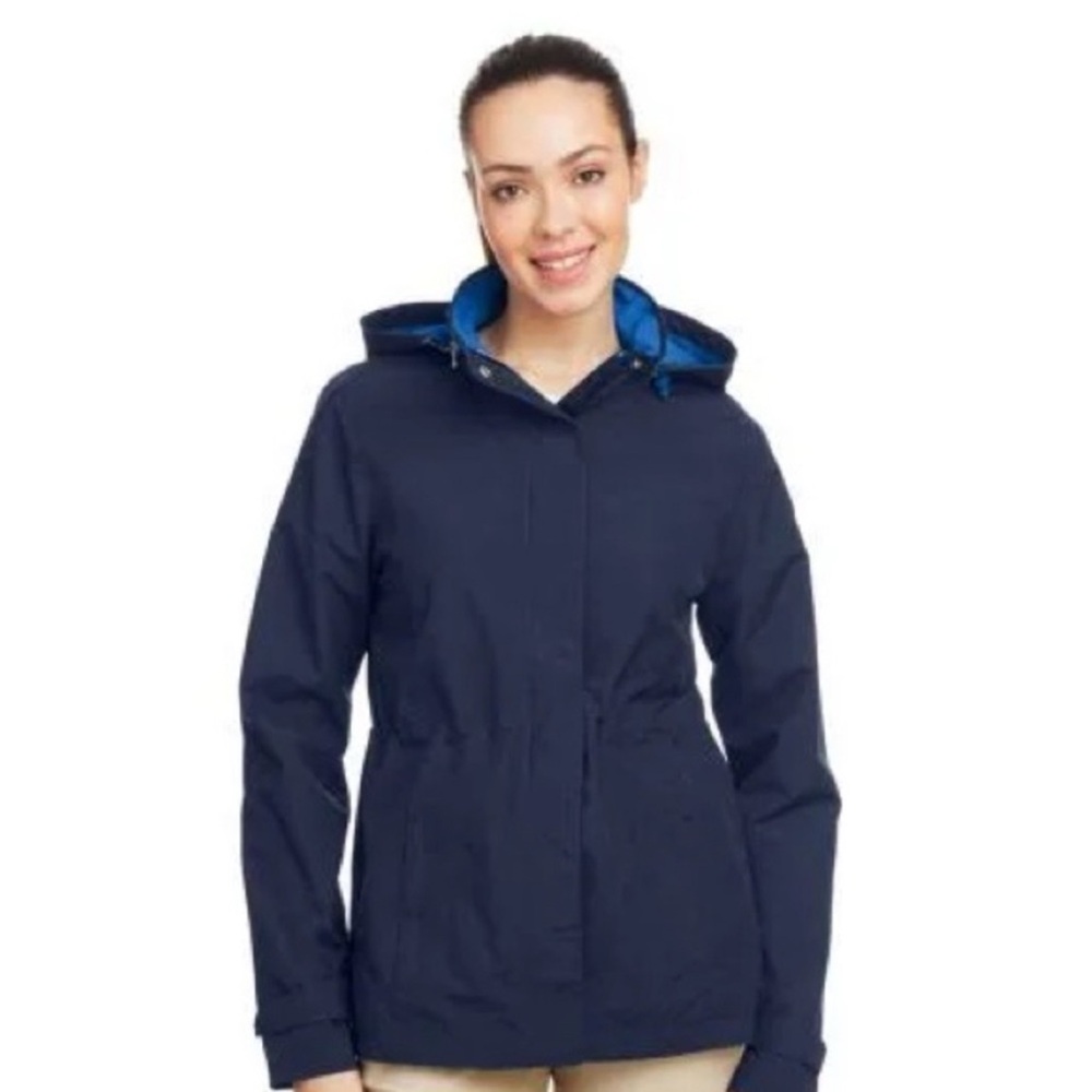 Nautica Women's Dark Blue Utility Jacket